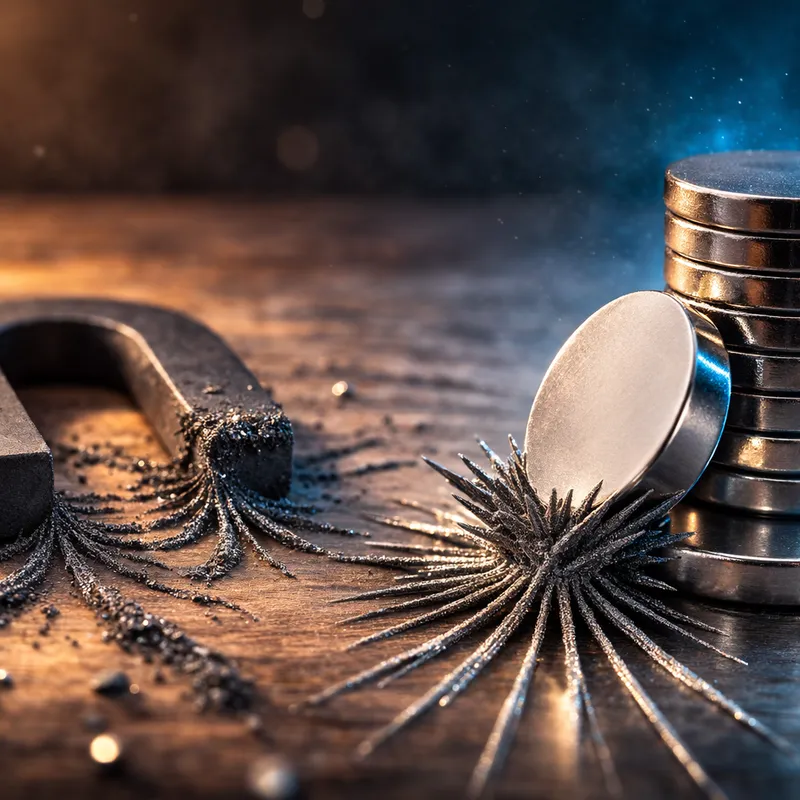 Czym się różni zwykły magnes od magnesu neodymowego?