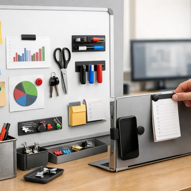 Jak magnesy samoprzylepne ułatwiają organizację przestrzeni biurowej?