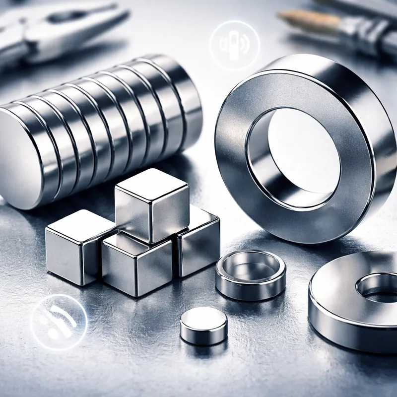 Magnesy neodymowe – co to jest i dlaczego są tak mocne?
