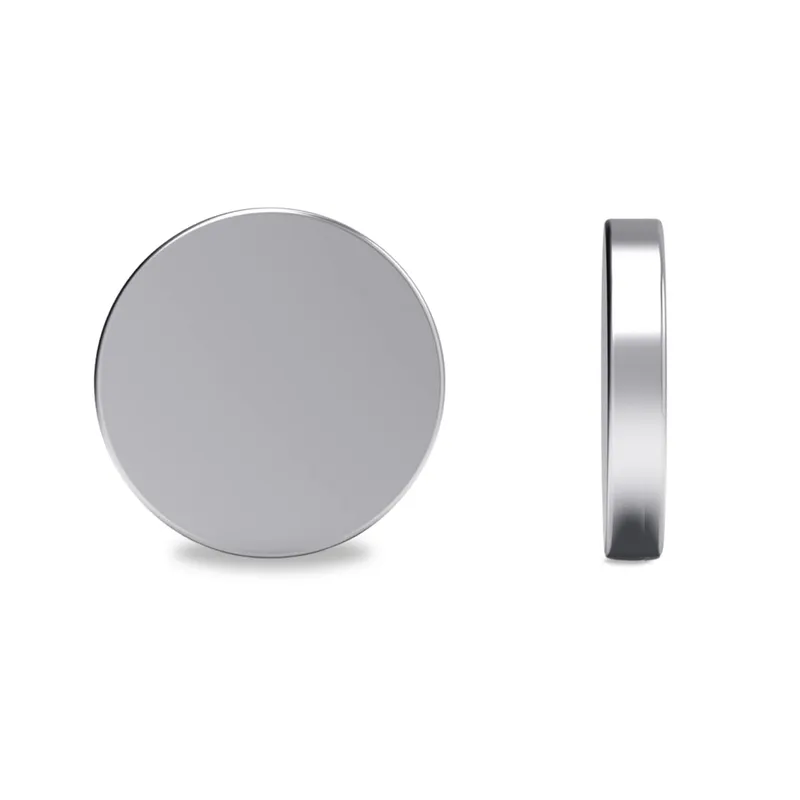 Magnes Neodymowy Walcowy 10x2,5 mm N38 Okrągły Krążek Biurowy Mocny Silny Mały