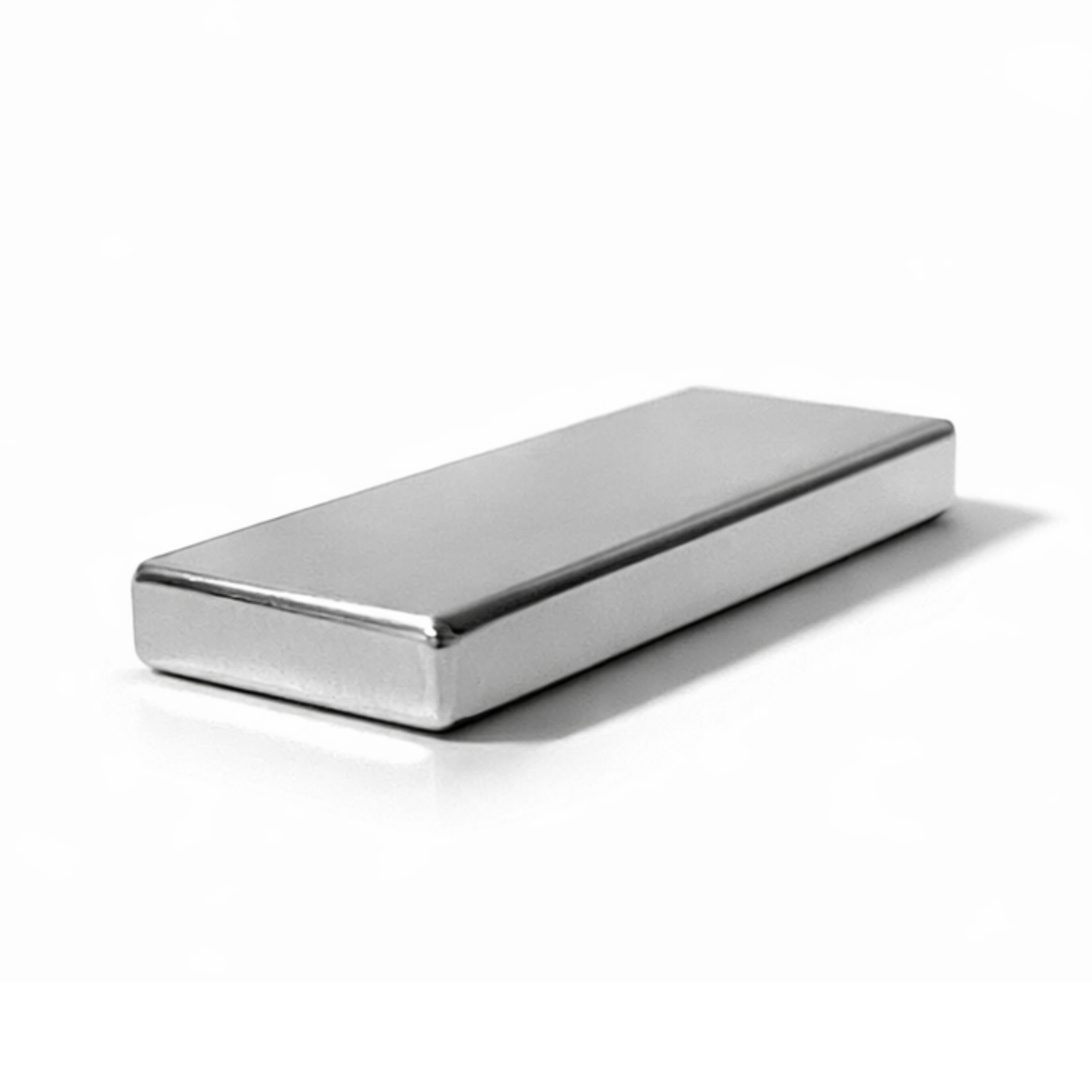 Magnes Neodymowy Płytkowy 50x20x5 mm N38 Duży Prostokątny Mocny Silny