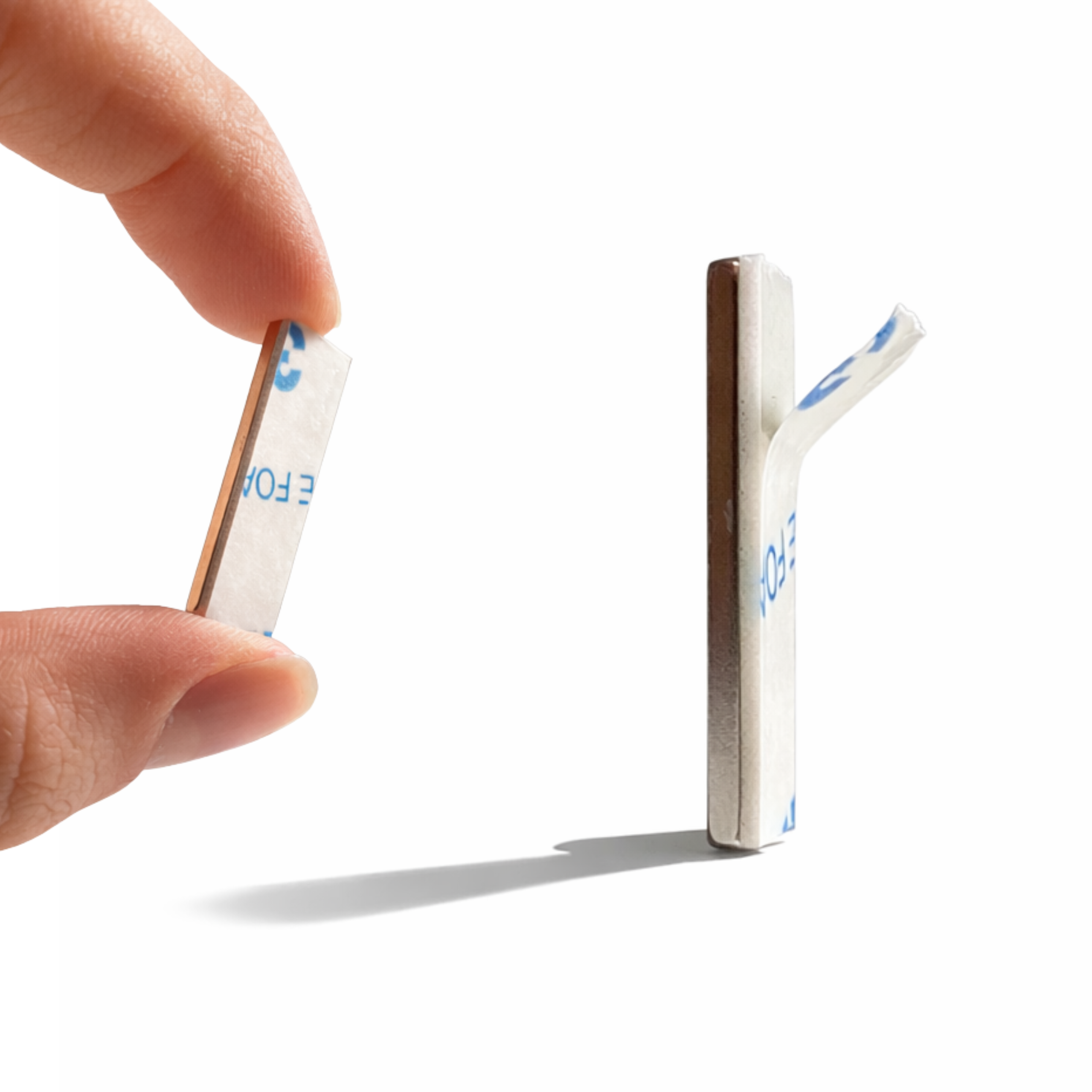 Magnes Neodymowy Płytkowy Samoprzylepny 3M 30x10x2 Mocny Silny N38