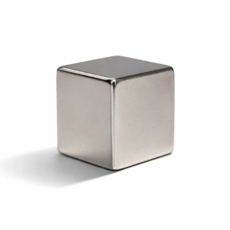 Magnes Neodymowy Płytkowy 20x20x20 mm N38 Kostka Mocny Silny Magnesy Duży