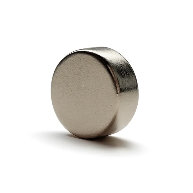 Magnes Neodymowy Walcowy 9x3 mm N38 Okrągły Krążek Biurowy Mocny Silny Mały
